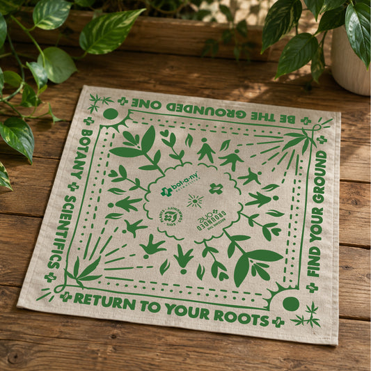 Hemp Bandana - Soil. Plants. Community.