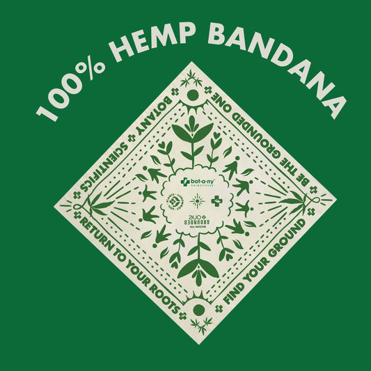 Hemp Bandana - Soil. Plants. Community.